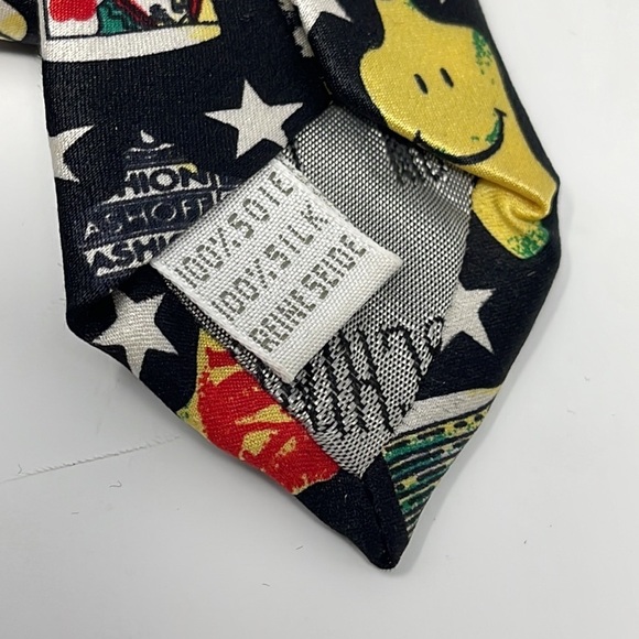Moschino Dress Forms Silk Men's Tie Vintage - Picture 6 of 8